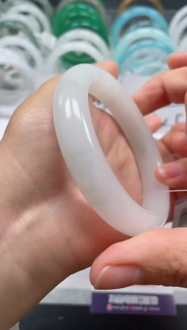 【闪购商品】石英质玉手镯未镶嵌35号/手镯/多人