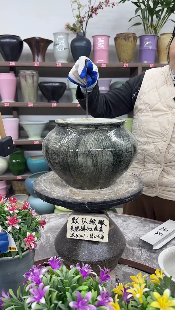 12-15-高18口17瑕-花盆