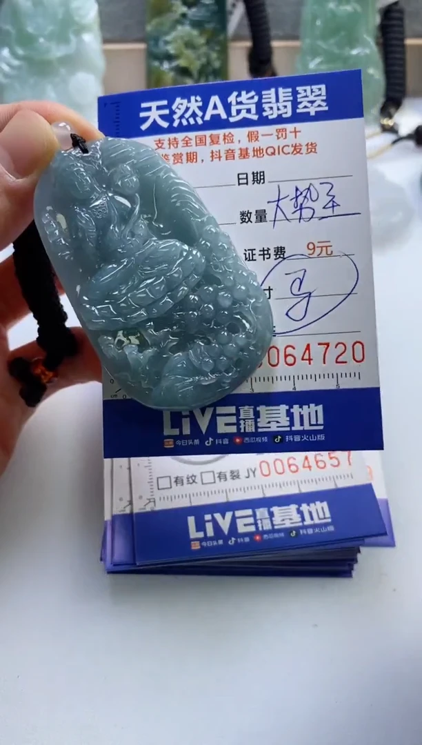 【闪购商品】翡翠挂件未镶嵌