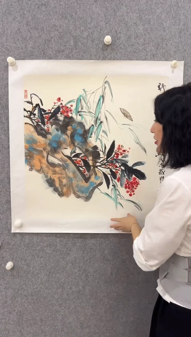 国画李纲-4平尺-国画作品