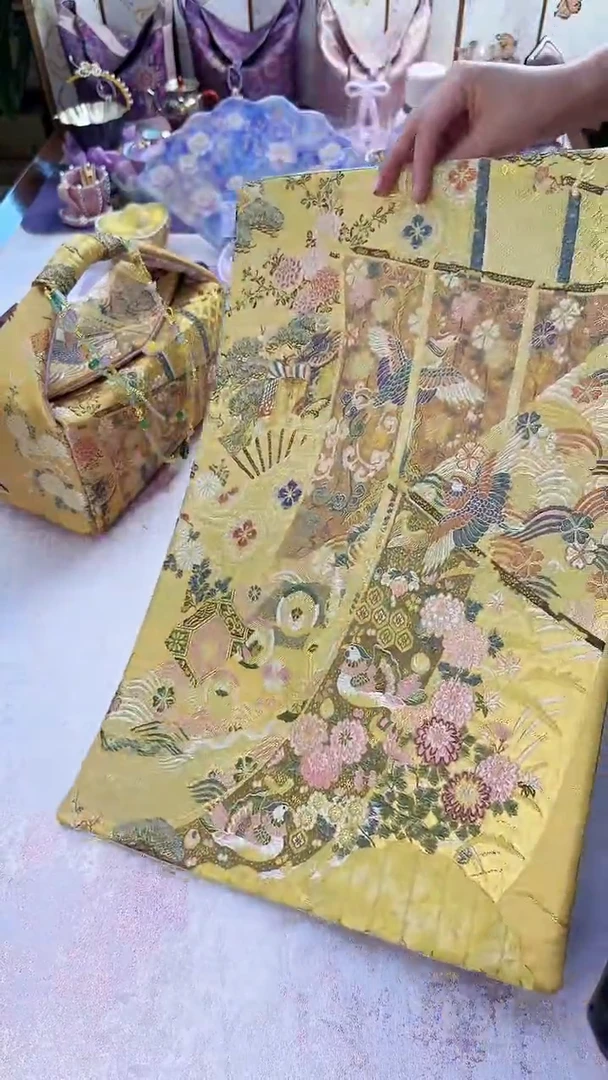 70西镇织双面茶席