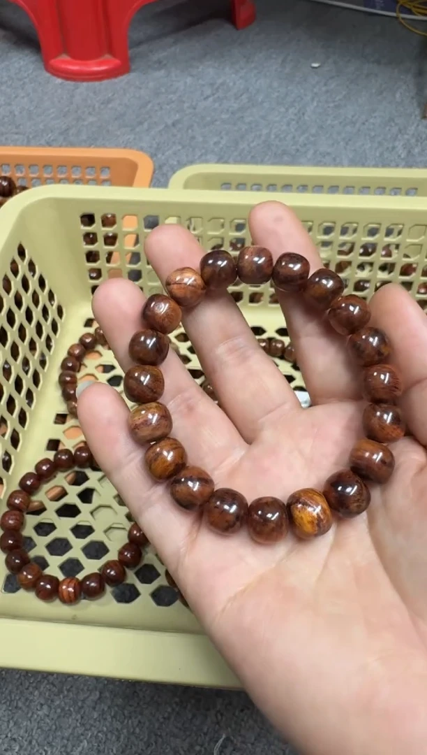 【闪购商品】黄花梨/降香黄檀手串/手链正宗1.0×1.1老型珠海黄手串