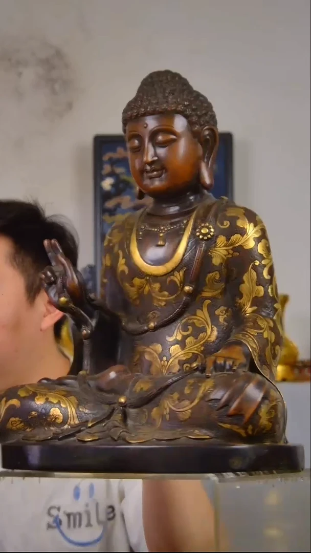 瓷片九****尘精美造像放漏结缘2545335
