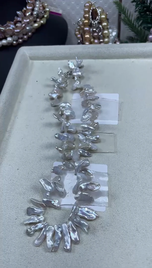 【闪购商品】淡水珍珠项链未镶嵌【纯恬珍珠】