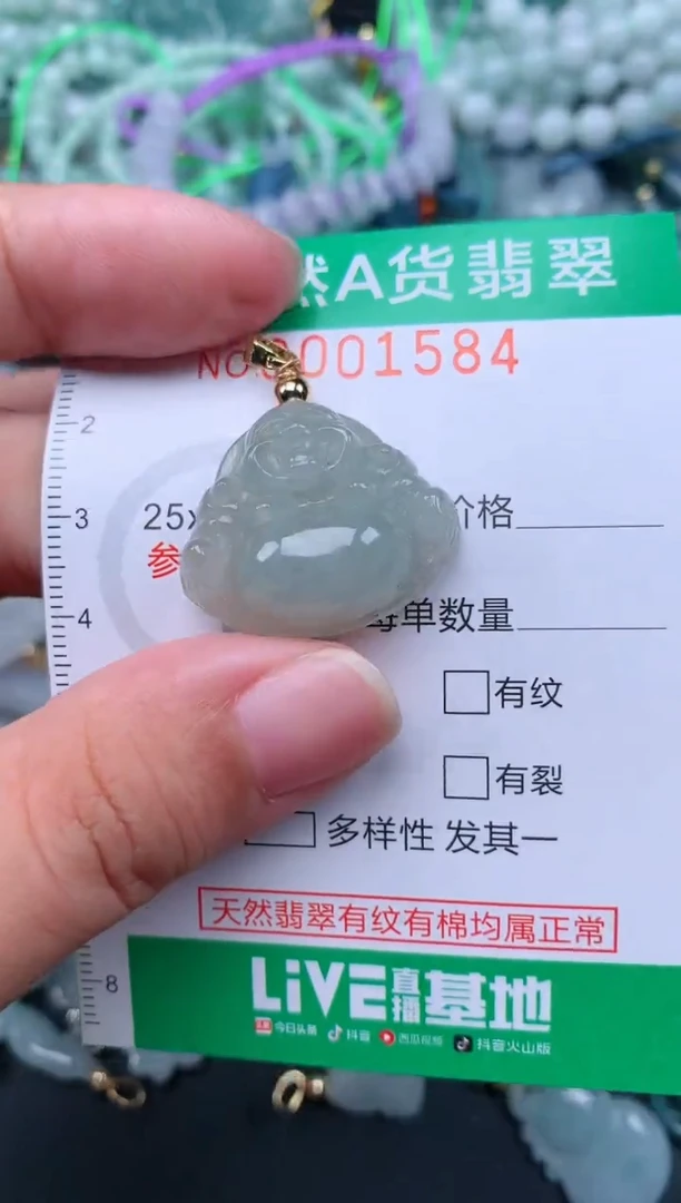 翡翠未镶嵌颈饰.0001584