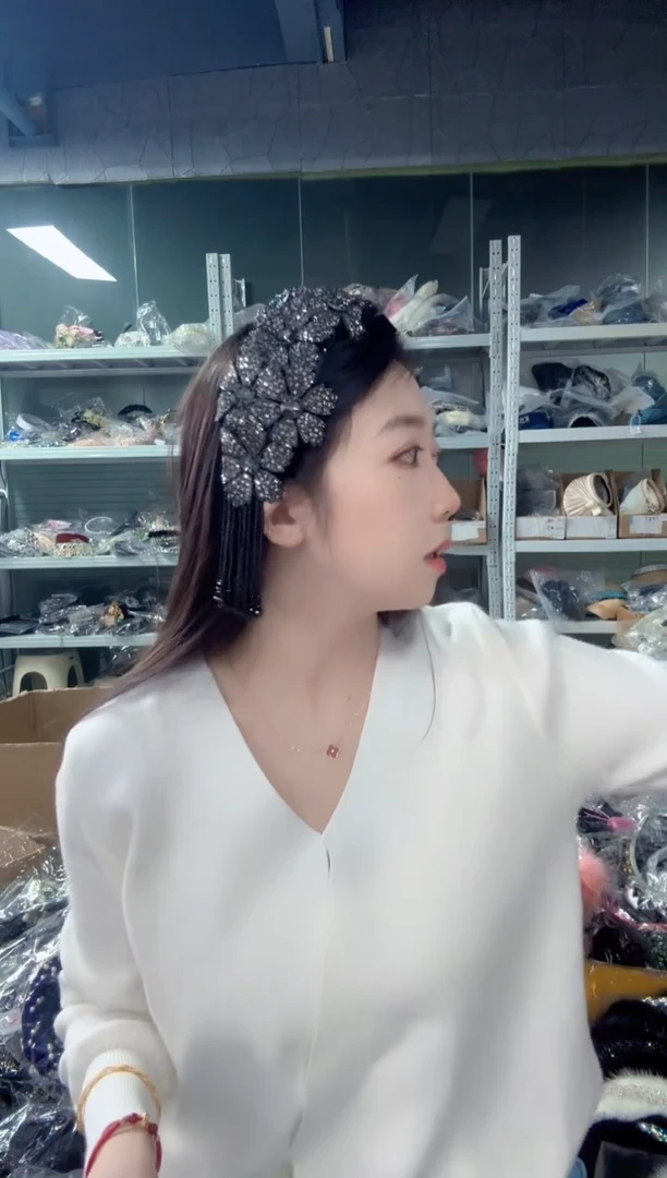 美丽诺羊毛清货发箍编号-145