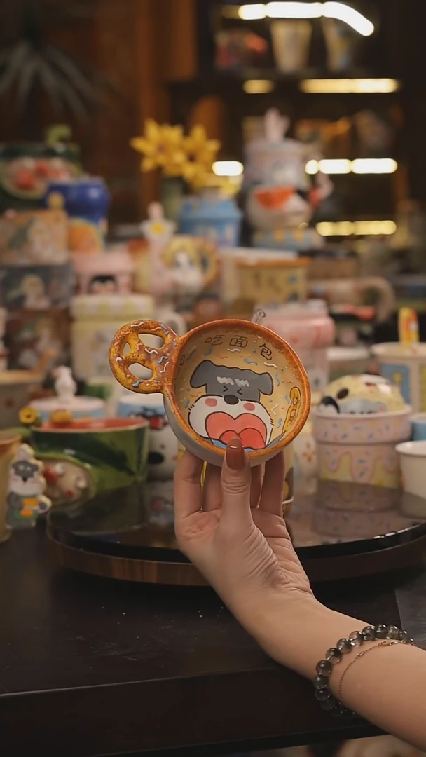 景德镇釉下彩绘设计师款式陶瓷