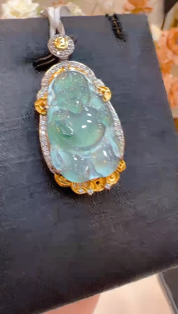 翡翠银S925镶嵌吊坠(不含链)多样性团购发一件