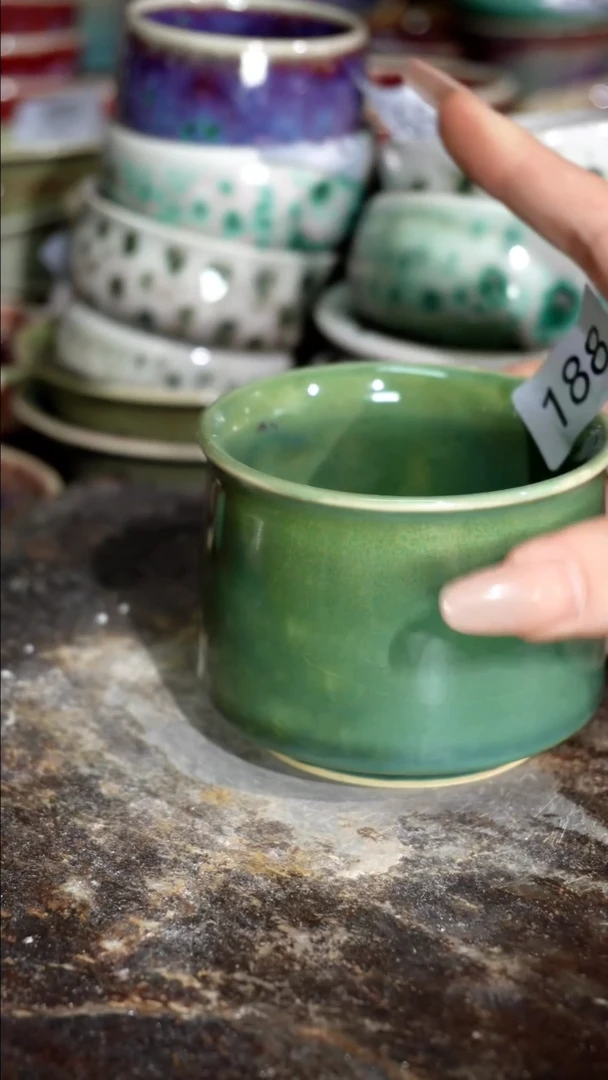 摆件精品窑变钧瓷茶器