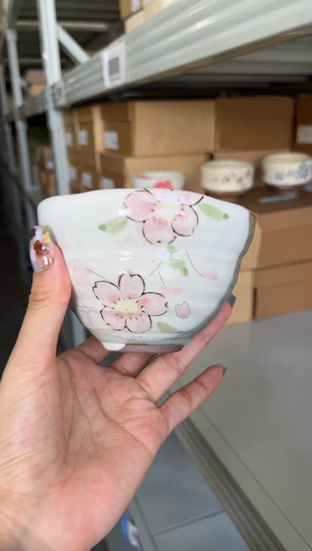 瓷片复古樱花饭碗