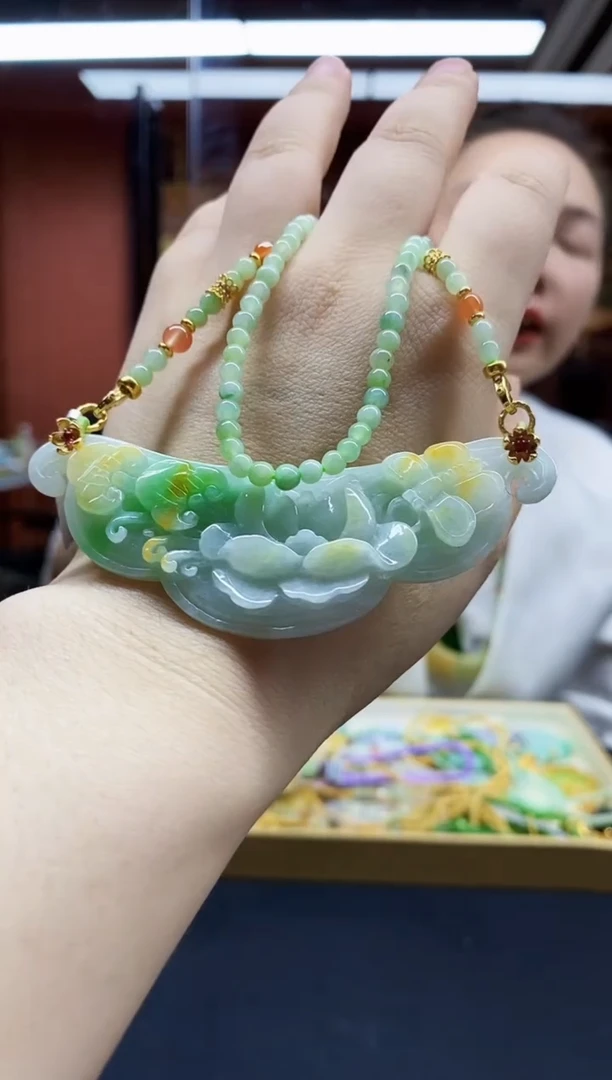 颈饰未镶嵌翡翠翡翠吊坠