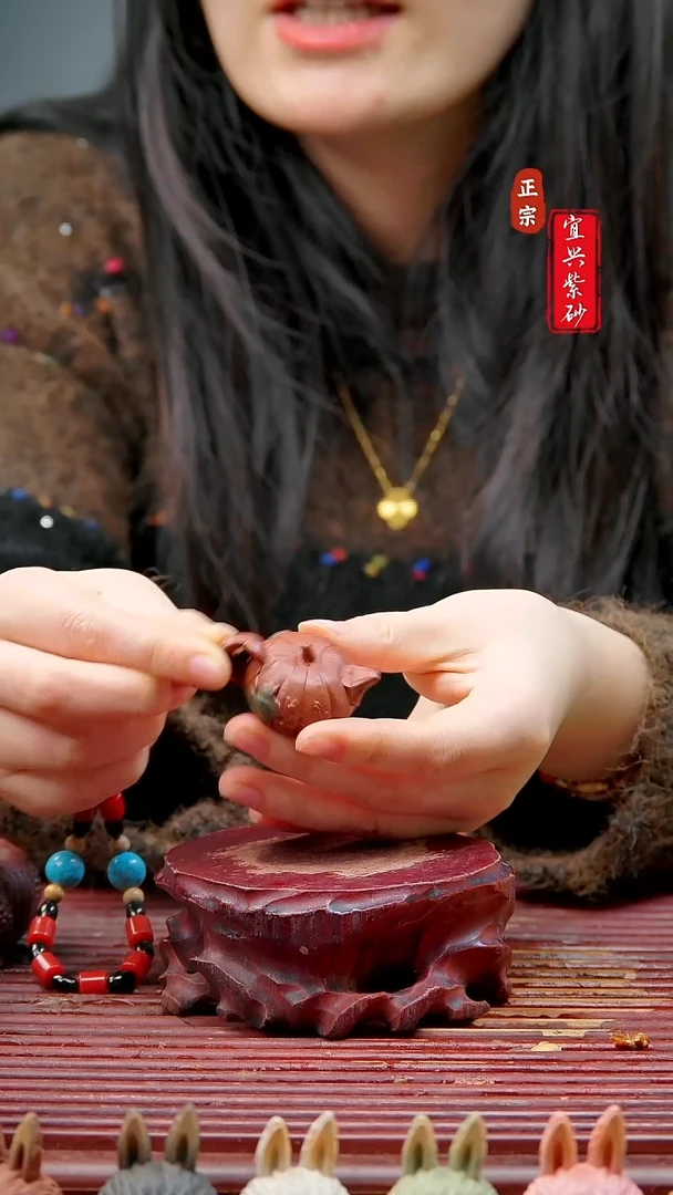 紫砂茶宠宜兴紫砂茶宠摆件