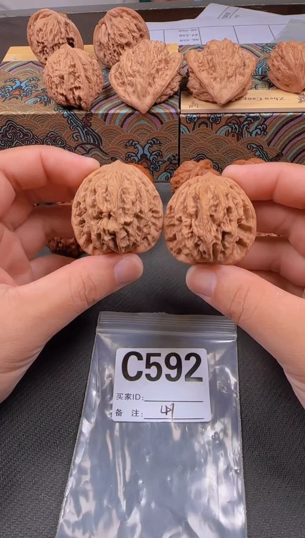 吊坠文玩核桃41麦虎592