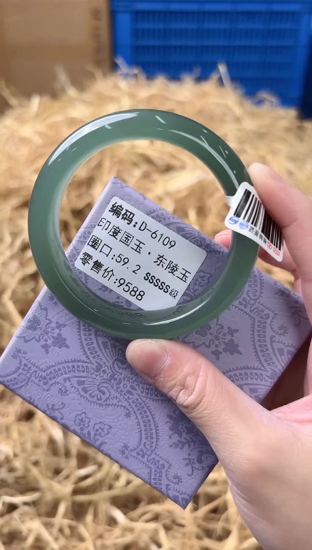 未镶嵌手镯石英质玉D-6109