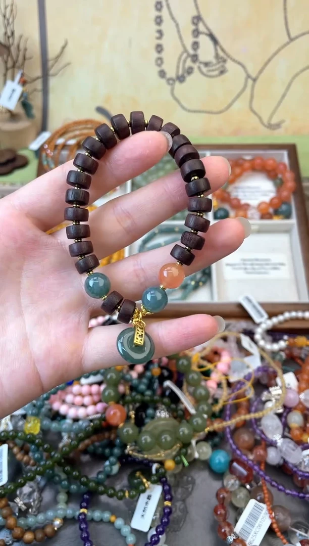 未镶嵌檀香木手串467