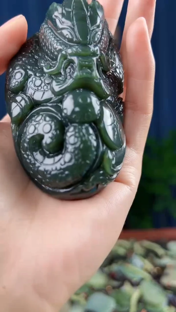 未镶嵌和田玉挂件拍一发一，