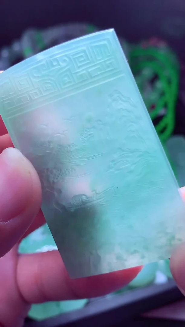 未镶嵌定制翡翠峰*#翡翠毛货定制