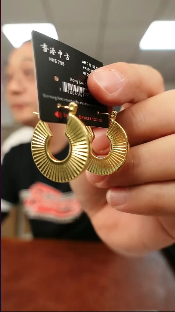 无合金外贸耳钉