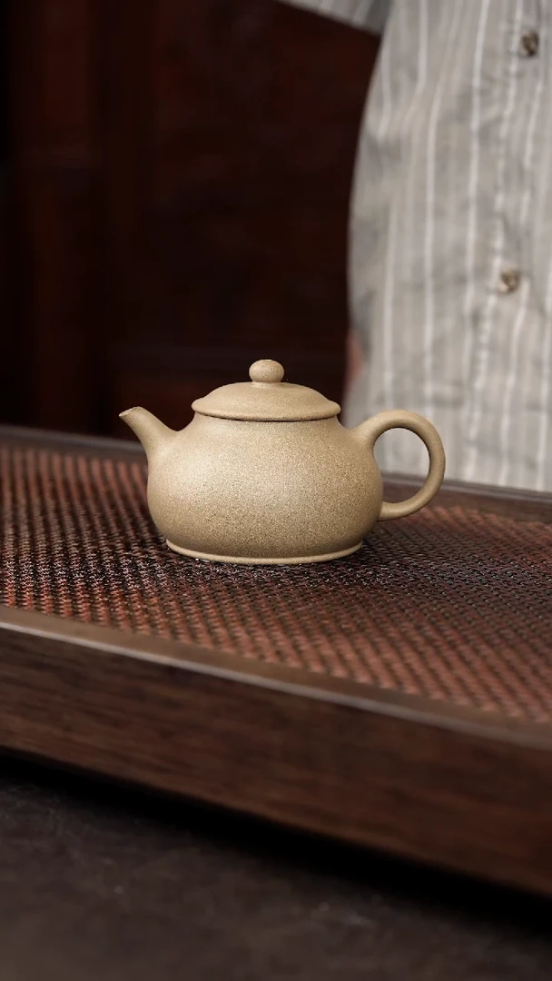 茶壶紫砂青段潘壶