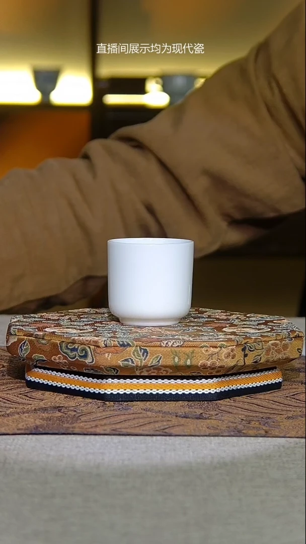 白*汤景德镇全手工白胎主人杯