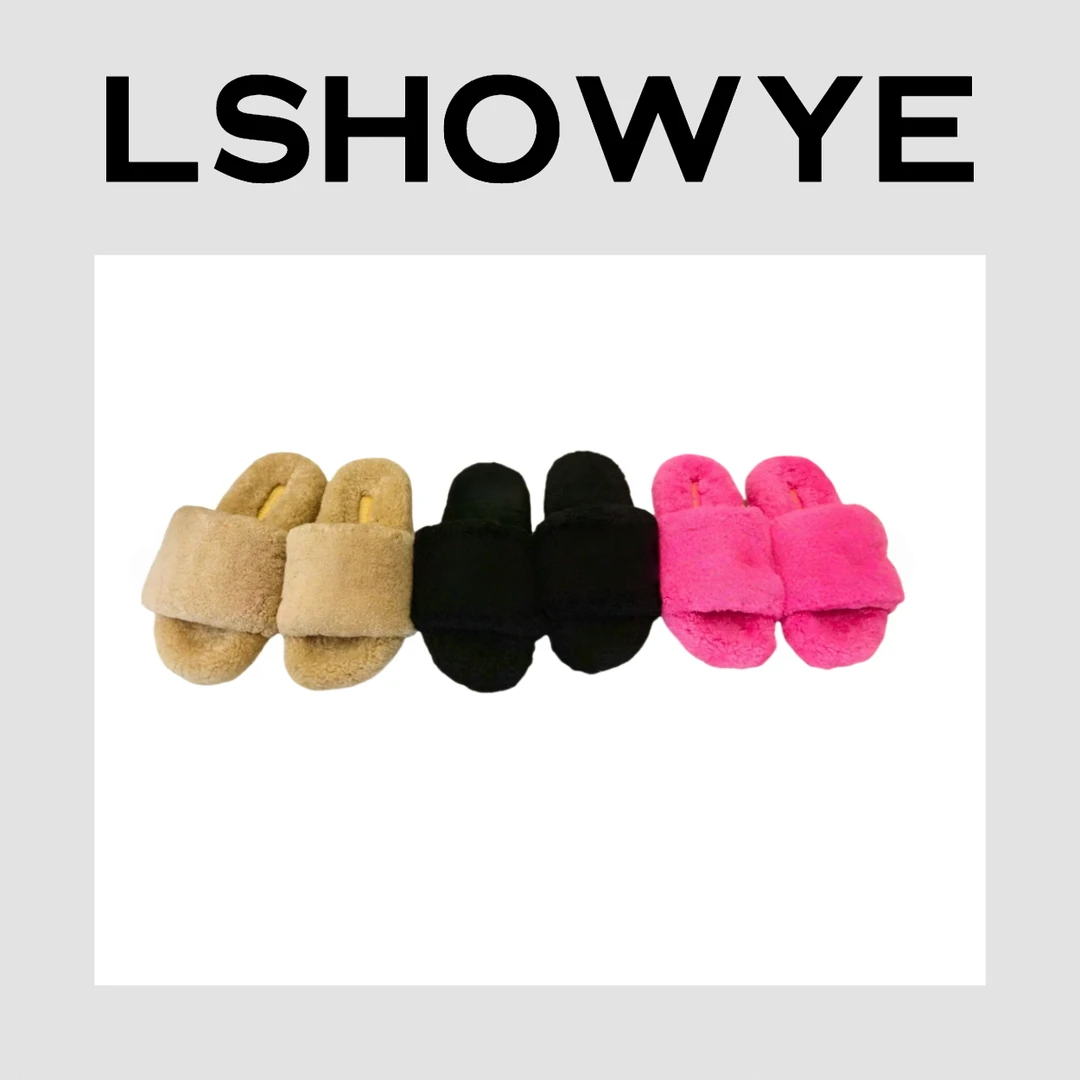 LSHOWYE｜三色毛拖 1264ZM