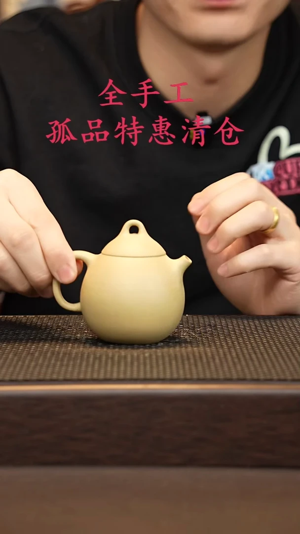 茶壶紫砂源头精品手工作品6478