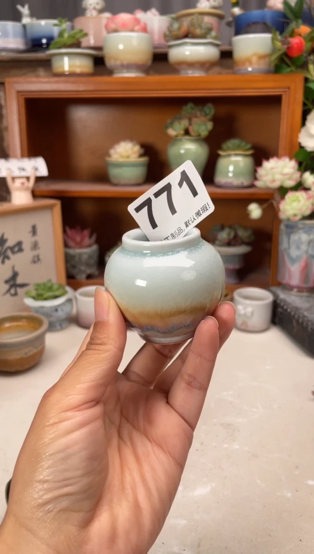 瓷片吞****吐771知木小芳花盆