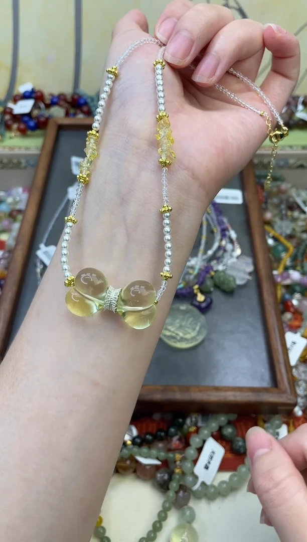 颈饰未镶嵌水晶204人工压电