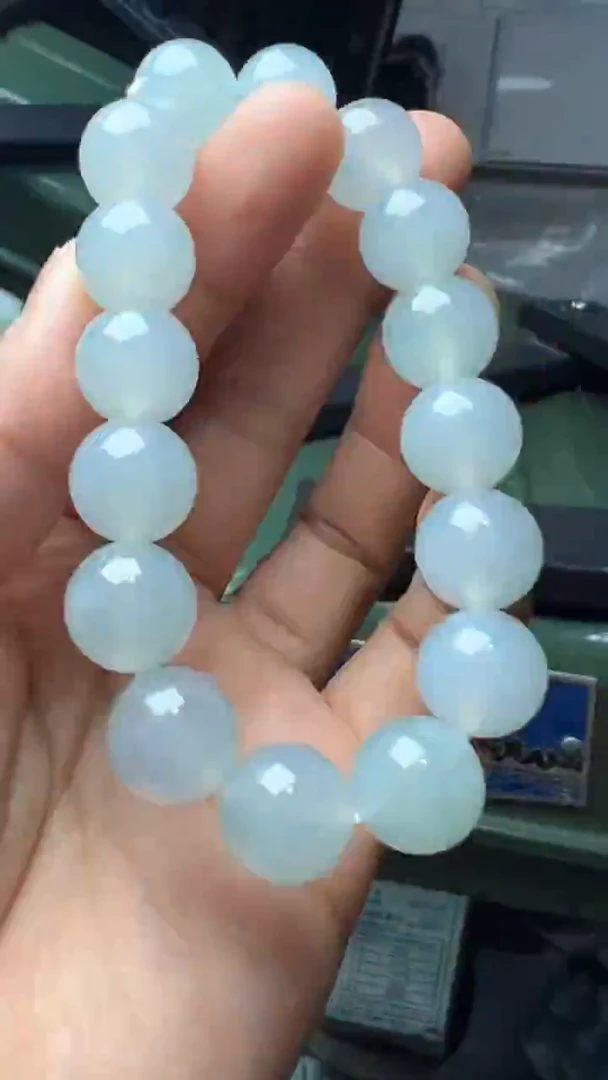 未镶嵌手串翡翠缅甸翡翠A货卡12.5左右