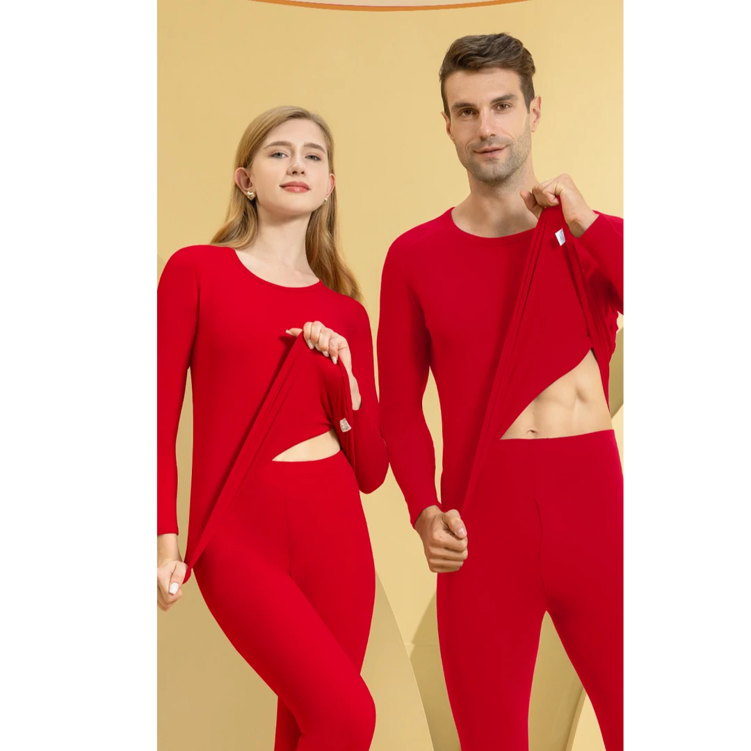 1069-炫彩羊毛蚕丝德绒贴片鸿运保暖套装