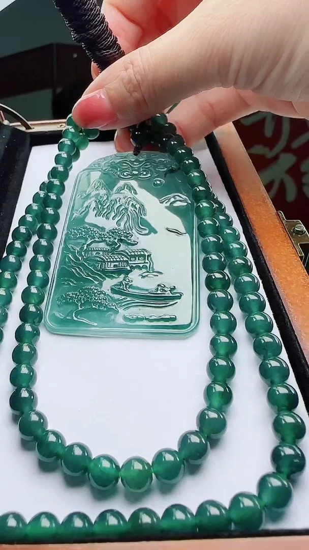 颈饰未镶嵌翡翠多样性发其一78389