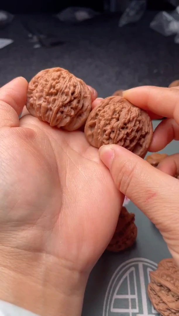 把件文玩核桃w305 楼子43尺