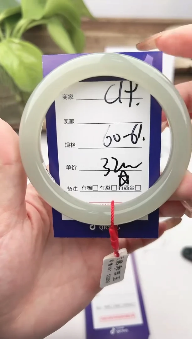 未镶嵌手镯和田玉微色差C19