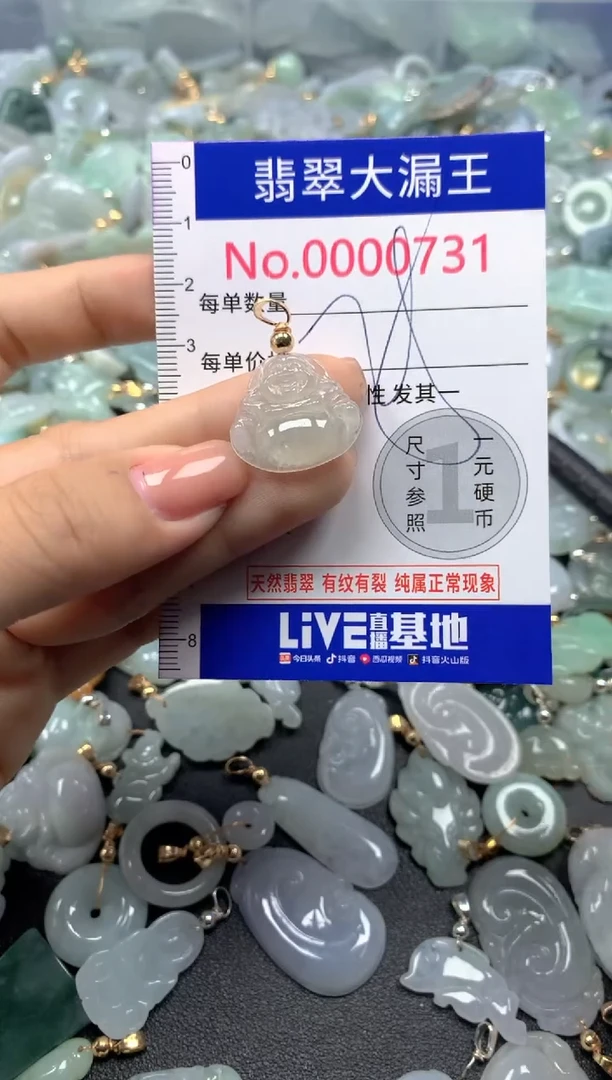 颈饰未镶嵌翡翠731