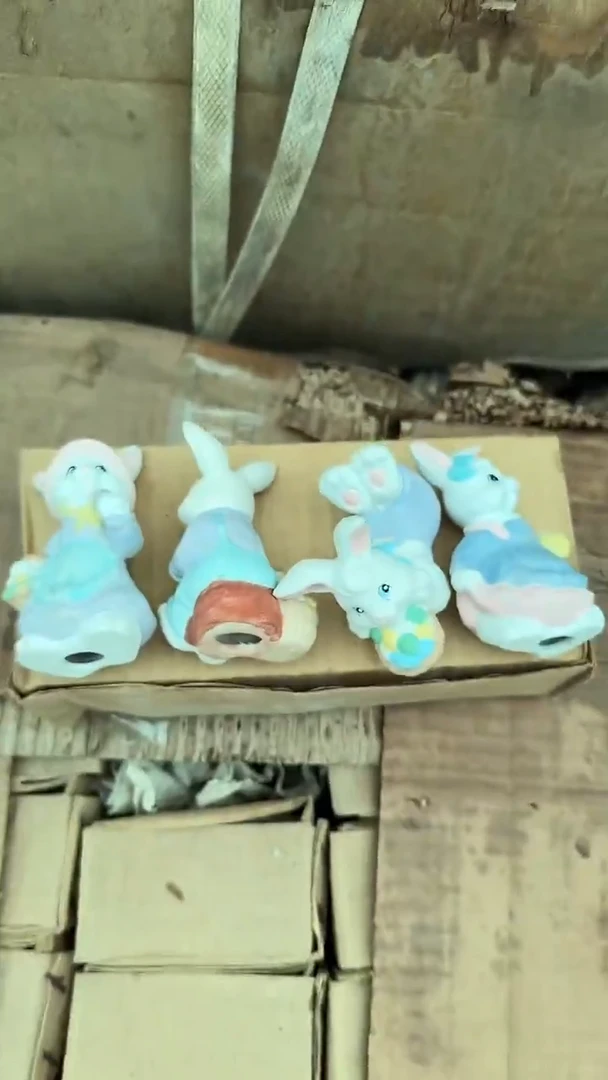 出口创汇陶瓷石湾公仔一套