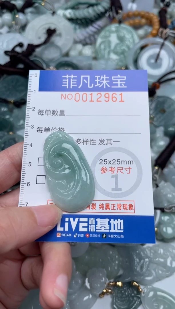 颈饰未镶嵌翡翠12961