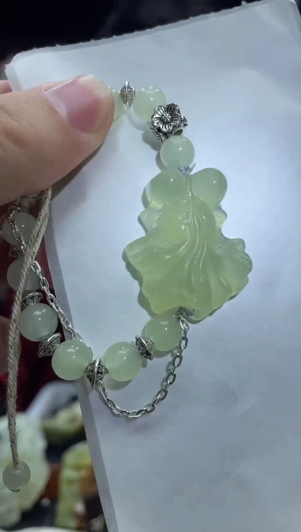 未镶嵌岫玉手链·多样性发货*拍一发一