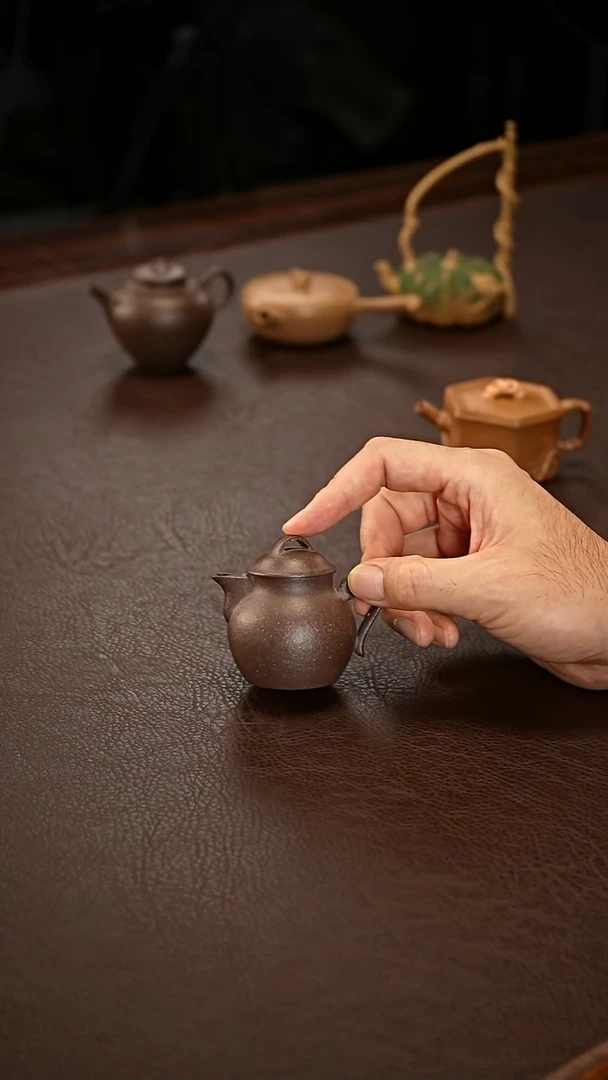 茶壶紫砂小圆帽紫砂壶