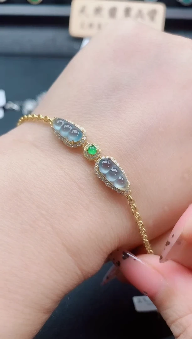 银S925镶嵌戒指翡翠21211