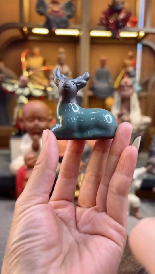 紫砂茶宠器闵茶宠摆件