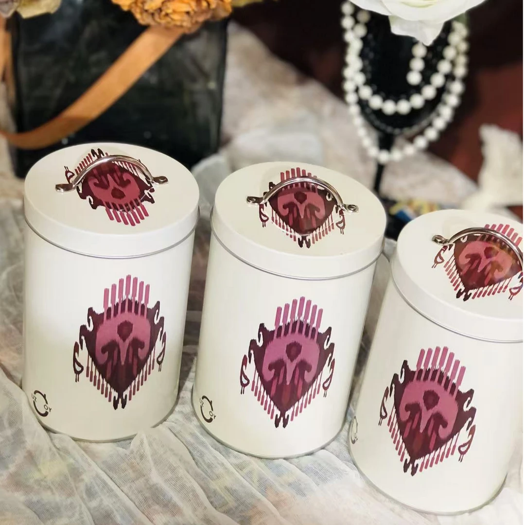 （hasoy新疆包邮）福利款大容量家用创意网红带盖带盒子茶盐罐储物