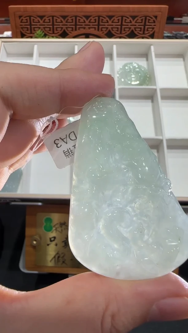未镶嵌挂件翡翠A货翡翠多样性孤品