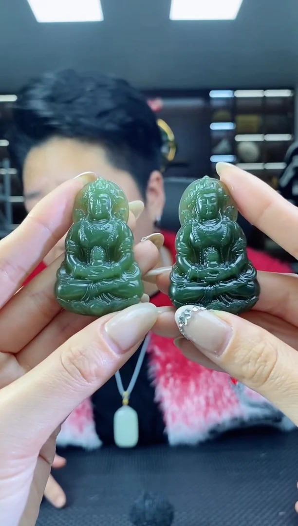 【闪购商品】和田玉颈饰未镶嵌度母（多样性拍一发一）