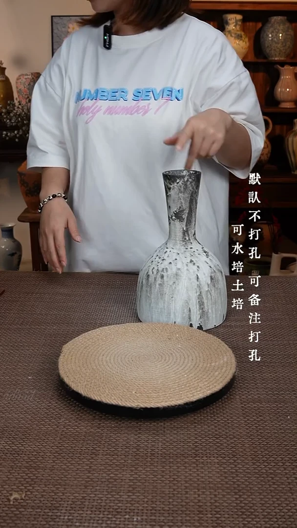 摆件0100景德镇陶瓷花瓶