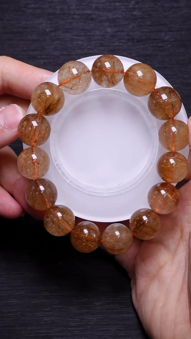 【闪购商品】水晶单圈未镶嵌Q011铜发晶单圈15mm