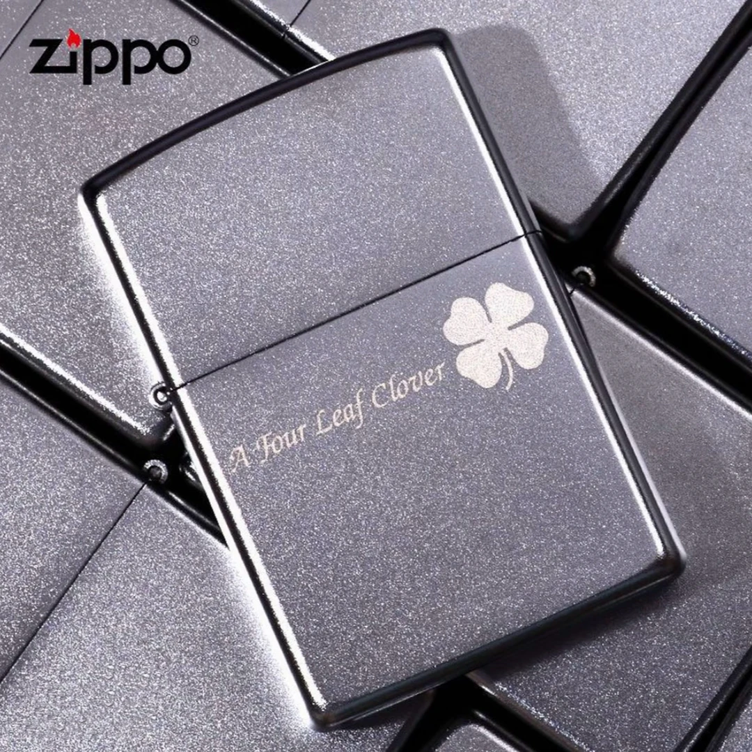 ZIPPO/之宝打火机 幸运四叶草美版 正品防风高档中秋国庆男士礼物