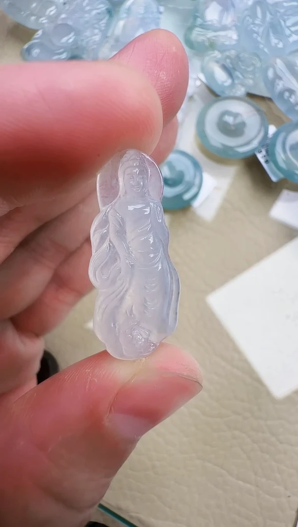 颈饰未镶嵌翡翠缅甸翡翠a货