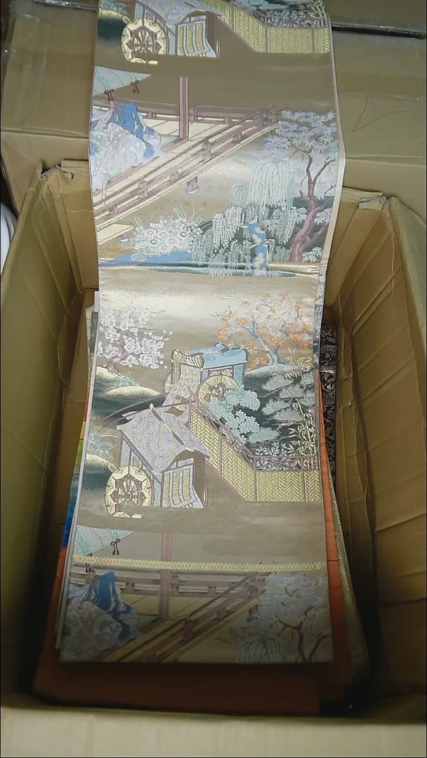 织绣六通人物风景微瑕特价