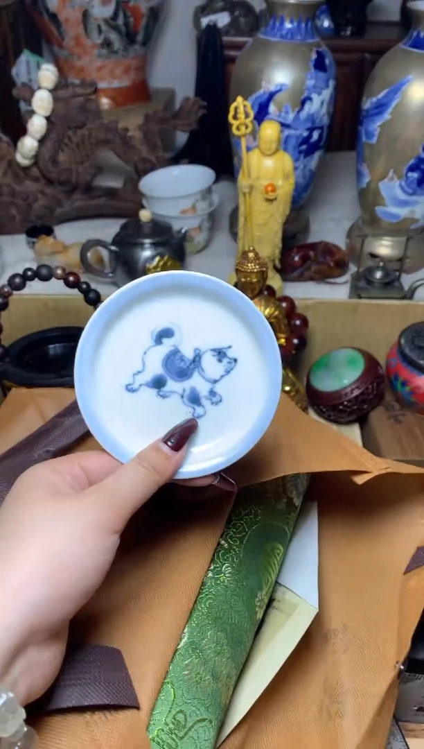 紫砂盖碗瓷器默认微瑕瓷器