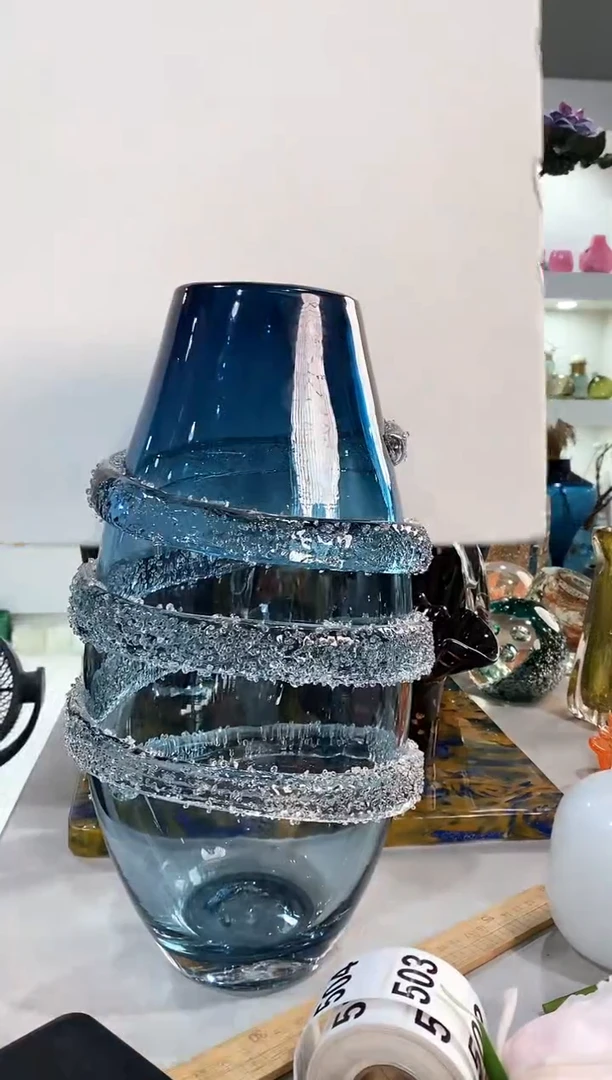 x*z慕忆家手作琉璃花瓶大号